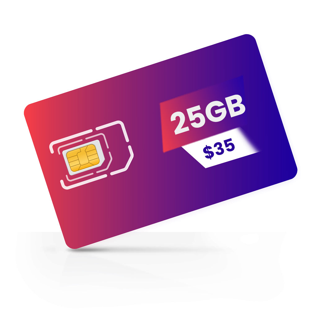 Mobile Plan - 25GB per month