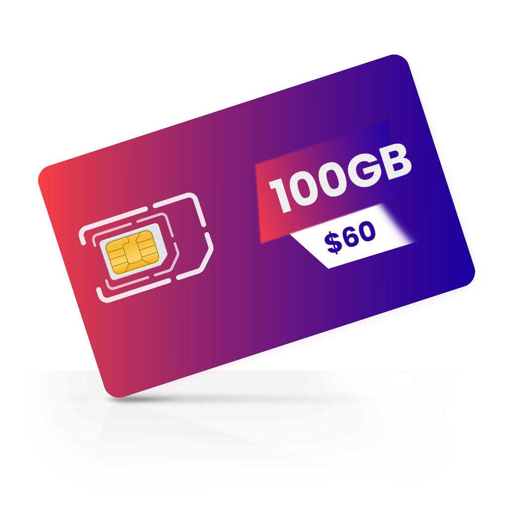 Mobile Plans - 100GB per month